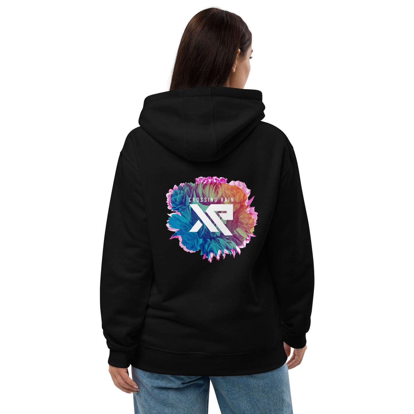 XR FLORAL Premium eco hoodie